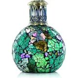 Ashleigh & Burwood London ASHLEIGH & BURWOOD Duftlampe 'Peacock Feather' rund 11cm - Glasmosaik - katalytische Aromalampe