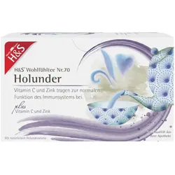 H&S Holunder mit Vitaminen C und Zink Filterbeutel