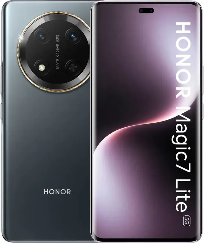 HONOR Magic7 Lite 5G Smartphone 8GB+512GB Titanium Schwarz 6.78