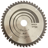Bosch Professional Optiline Wood Kreissägeblatt 216x2x30mm 48Z, 1er-Pack (2608640432)