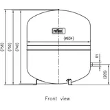 Reflex N 200 6 bar 200 l Grau