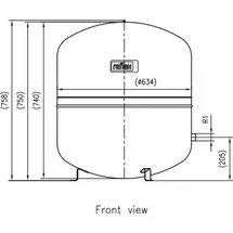Reflex N 200 6 bar 200 l Grau