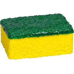 BRUNNEN Radiergummi Schwamm grün, gelb