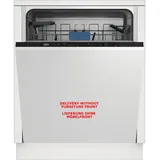 Beko BDIN16O30 Einbau-Geschirrspüler (vollintegrierbar, 600 mm)