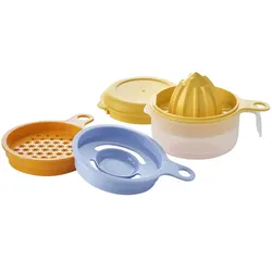 Tupperware Küchenhelfer-Set 5 teilig , mehrfarbig , Kunststoff , Maße (cm): B: 10,2 H: 12,2 T: 10,8