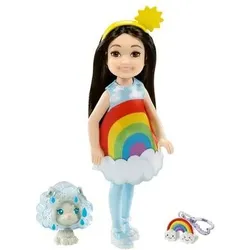 MATTEL GRP70 Barbie Chelsea Puppe im Regenbogen-Kostüm