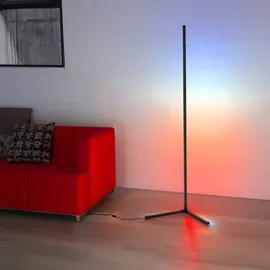 Retoo LED Stehlampe Stehleuchte RGB Fernbedienung Standleuchte Farbwechsel Ecklampe Eckleuchte Lichtsäule Wohnzimmer Schlafzimmer Party-Deko Bar 9W Retoo