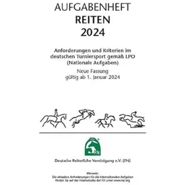 FNverlag Aufgabenheft - Reiten 2024