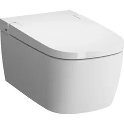 Dusch-WC V-Care 1.1 Basic (Ausführung: Dusch-WC VitrA V-Care 1.1 Basic weiß Wandtiefspül-WC spülrandlos + WC-Sitz)
