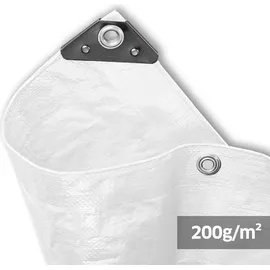 Noor Abdeckplane SUPER 3 x 3 m Weiß