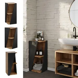 Vicco Benno, 31,6 x 70,5 cm, mit offenen Ablagen, modern, schmal, Badezimmer