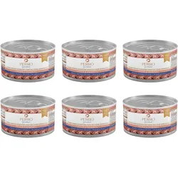 PERRO Gourmet Deer mit Zucchini 6x200g Monoproteinfutter für ausgewachsene Hunde
