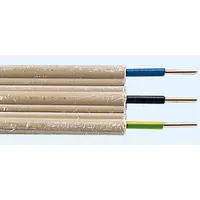 Stegleitung NYIF-J 3 x 1,5 - 25 Meter, beige