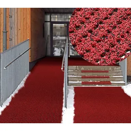 melius vivere SafeStep AntiRutsch - Sicherheitsmatte PRO Rot 1,20 x 6,50 Meter
