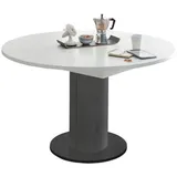 58 aufm Kessel 58aufmkessel Esstisch, Weiß, Holz, Rund, 130x78x130 cm, Esszimmer, Tische, Esstische