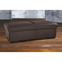 exxpo - sofa fashion Hocker »Salerno«, braun