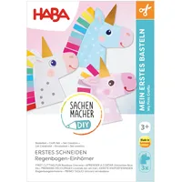 HABA Erstes Schneiden Regenbogen-Einhörner Bastelset