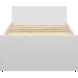 Livetastic Bett Nepo Plus 90 x 200 cm Buche massiv weiß