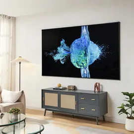[en.casa] Projektionsleinwand Väkhoga 100 Zoll 16:9 wandhängend