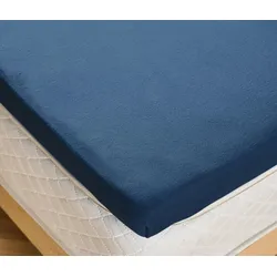 Tchibo - Topper-Spannbettlaken - blau
