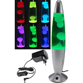 ChiliTec Lavalampe Silber