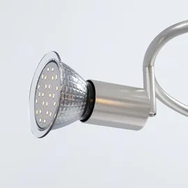 monzana LED Deckenstrahler 3 flammig rund geschwungen