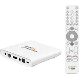 GiGaBlue Botech WZone 4K UHD Android 12 TV Mediaplayer Weiß (HDR, WiFi5, Dolby, Sprachfernbedienung)