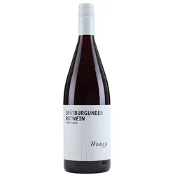 Weber 2021 Spätburgunder Rotwein halbtrocken 1,0 L