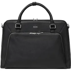 SOCHA  Unisex Business-Handtasche Diamond 44 cm - Schwarz