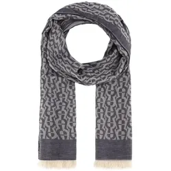 AIGNER Casual Schal 190 cm  blau