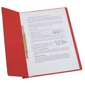 kompatible Ware Ösenhefter Karton rot DIN A4, halber Deckel, 1 St.