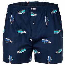Happy Shorts Herren Web-Boxershorts - American Boxershorts Sneaker M