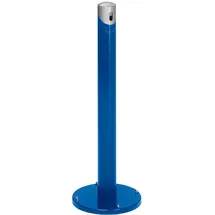 VAR Ascher-Standsäule SG 105 R Korpus enzianblau - Kopfteil silber 2 l