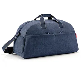 Reisenthel Overnighter Plus Weekender L Herringbone Dark Blue