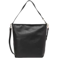 Marc O'Polo Schultertasche M Leder 33 cm schwarz