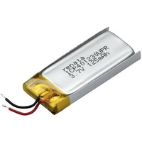 Renata ICP401230UPR Spezial-Akku Prismatisch Kabel LiPo 3.7V 130 mAh