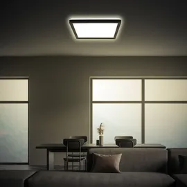 Briloner - LED Deckenlampe LED Panel, Deckenleuchte, flach, Indirektes Licht, Neutralweiß