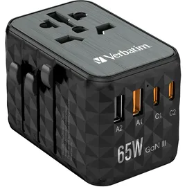 Verbatim GaN III Univers. Travel Adapt. Welt-zu-Welt UTA-05 32120