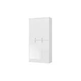 xonox.home Projekt X Garderobenschrank 91 x 193 x 34 cm weiß