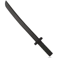 Katara Partyanzug Ninja-Krieger Schaumstoffschwert 55cm Kinderkostüm, Moosgummi schwarz 1 Schwert