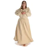 HEMAD Mittelalter Rock Duzabel aus Baumwolle Beige XXL/XXXL Gewandung LARP - XXL-3XL