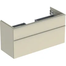 Geberit iCon Unterschrank für Waschtisch, mit zwei Schubladen, 120cm - sand