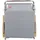 Fiam Amigo Dreibeinliege 190 x 69 x 29 cm grau
