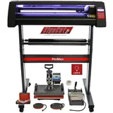 MONSTER SHOP Vinyl Schneideplotter LED Plotter 5 in 1 Transferpresse Hitzepresse Software