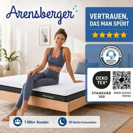 Arensberger SARA Gelschaum Matratze 90 x 200 cm H3