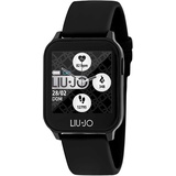 Liu•Jo Liu Jo Unisex Smartwatch Energy in der Farbe: Schwarz mit Kautschukarmband, Gehäusedurchmesser: 39 x 34 mm, SWLJ005