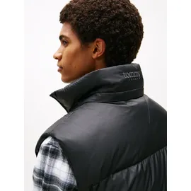 Tommy Hilfiger Regular fit Daunenweste mit abnehmbarer Kapuze Black, L
