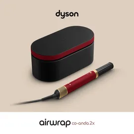 Dyson Airwrap Co-anda2x Straight+Wavy Samtrot/Gold