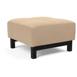 Innovation Living Polsterhocker 100% Polyester 65 x 40 x 65 cm Braun