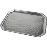 Papstar Einweg-Servierplatten silber 26,0 x 3,5 cm, 5 St.